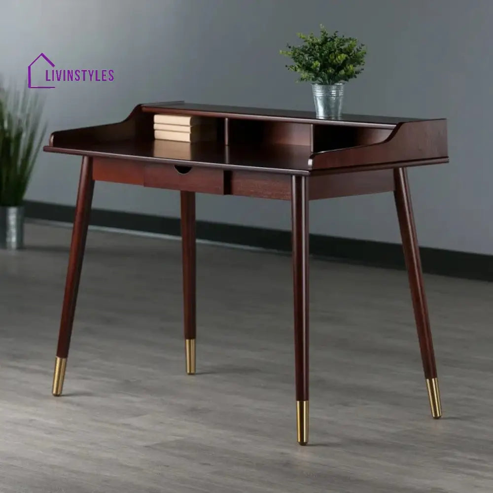 Vera Solid Sheesham Wood Study Table for Students
