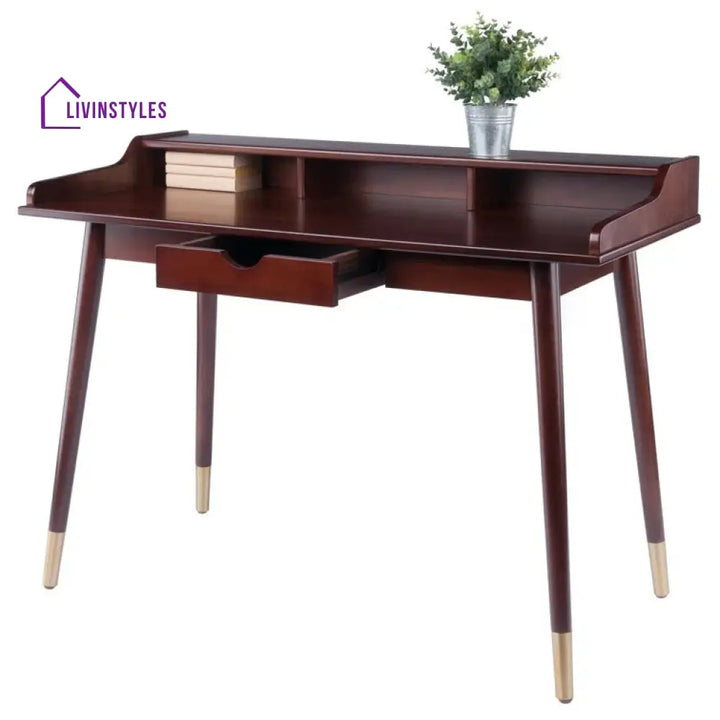 Vera Solid Sheesham Wood Study Table for Students