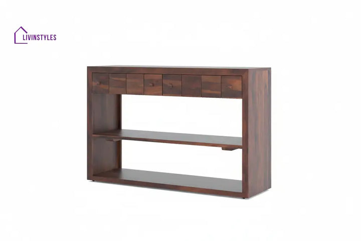 Veronika Sheesham Wood Console Table for Living Room