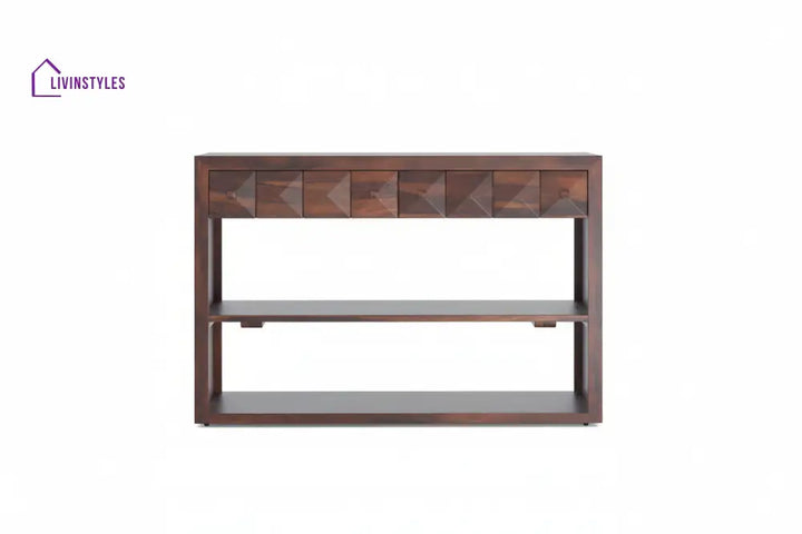 Veronika Sheesham Wood Console Table for Living Room