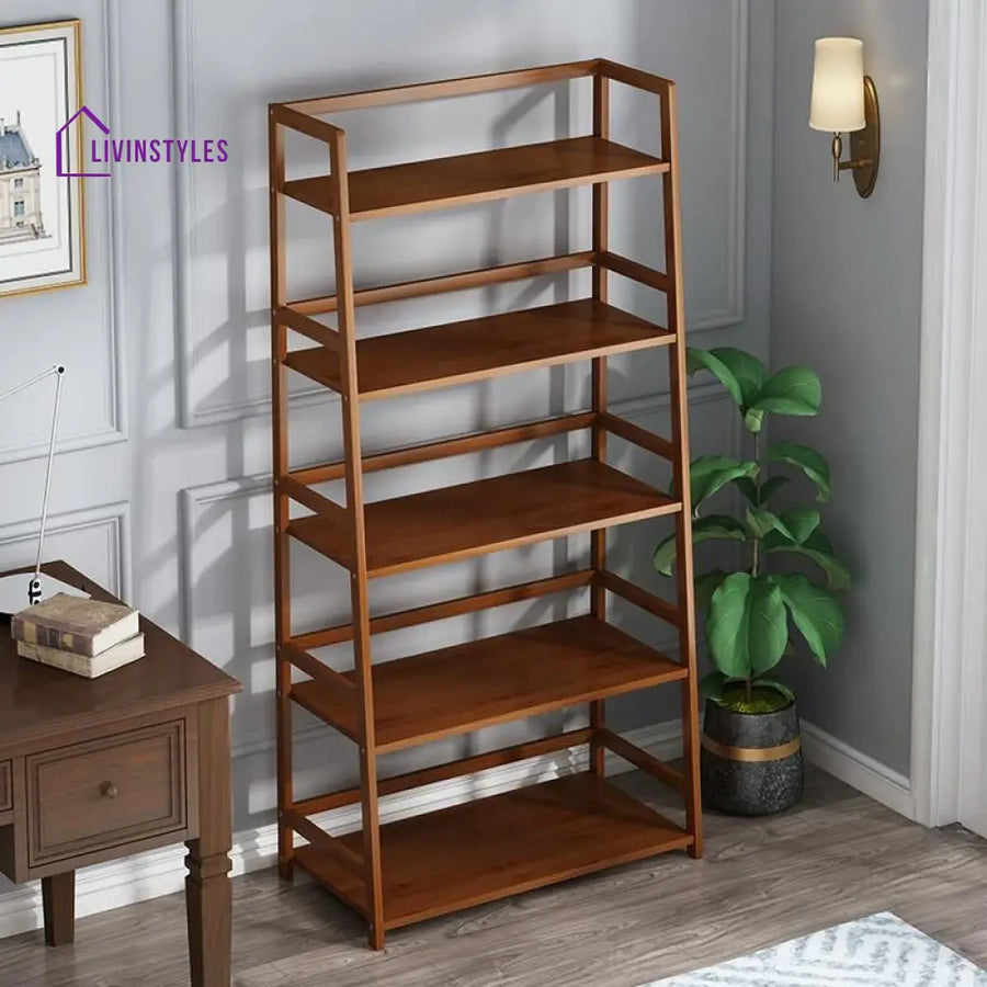 Veronika Solid Wood Storage Shelves | Bookshelves