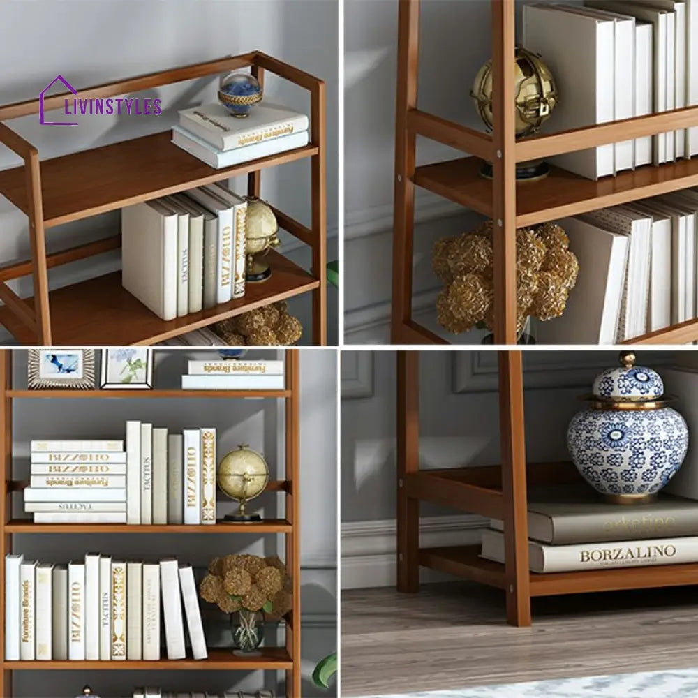 Veronika Solid Wood Storage Shelves | Bookshelves