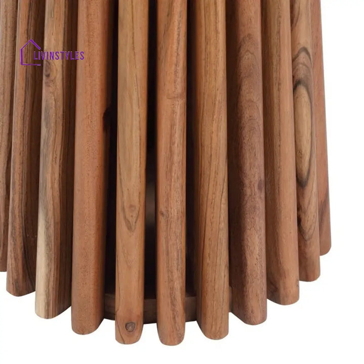 Vihaan Solid Wood Drink Table | End Table | Side Table for Living Room