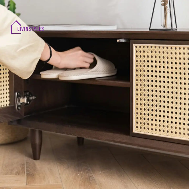 Vihaan Solid Wood Shoe Rack for Hallway