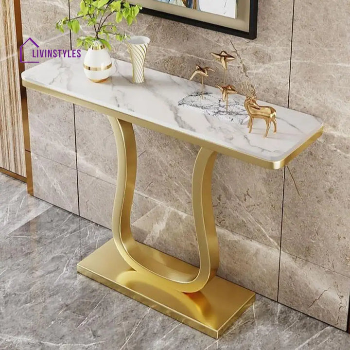 Vihanth Stainless Steel Living Room Console Table