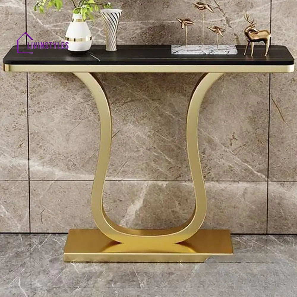 Vihanth Stainless Steel Living Room Console Table