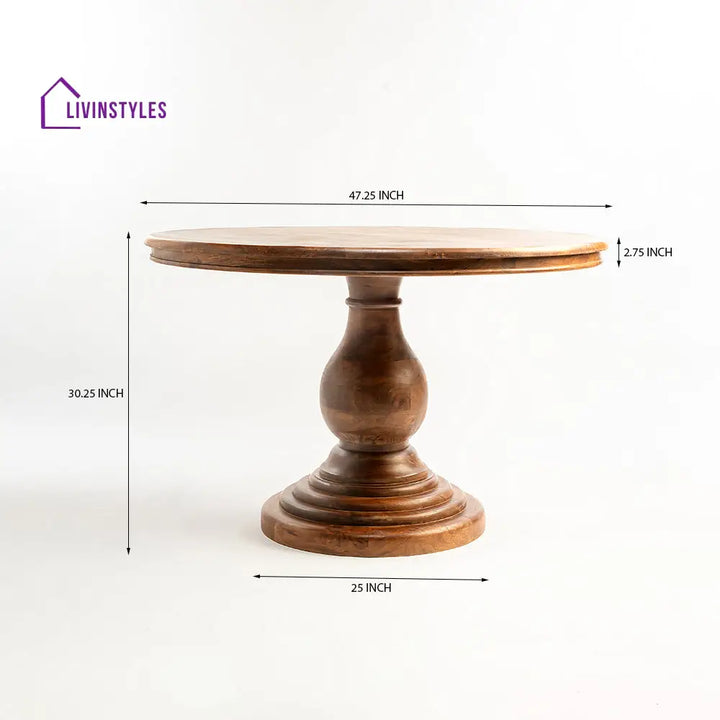 Viktor Mango 4 Seater Wooden Dining Table Dining Table