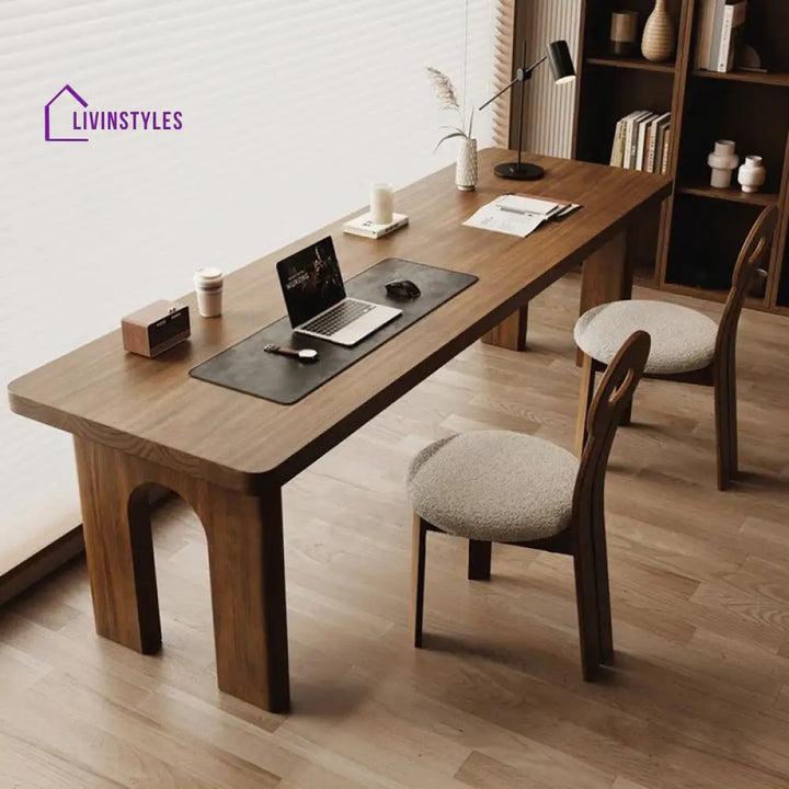 Viktor Solid Wood Study Table for Students