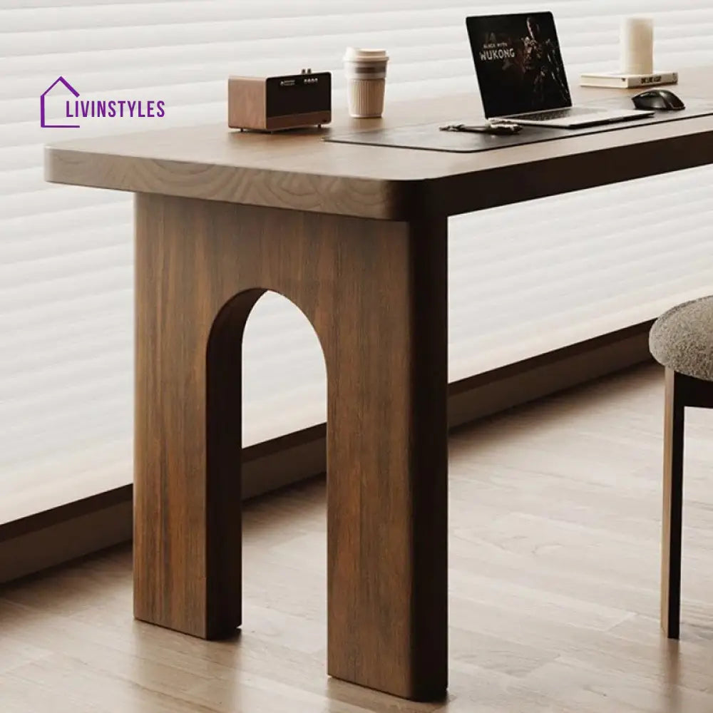Viktor Solid Wood Study Table for Students