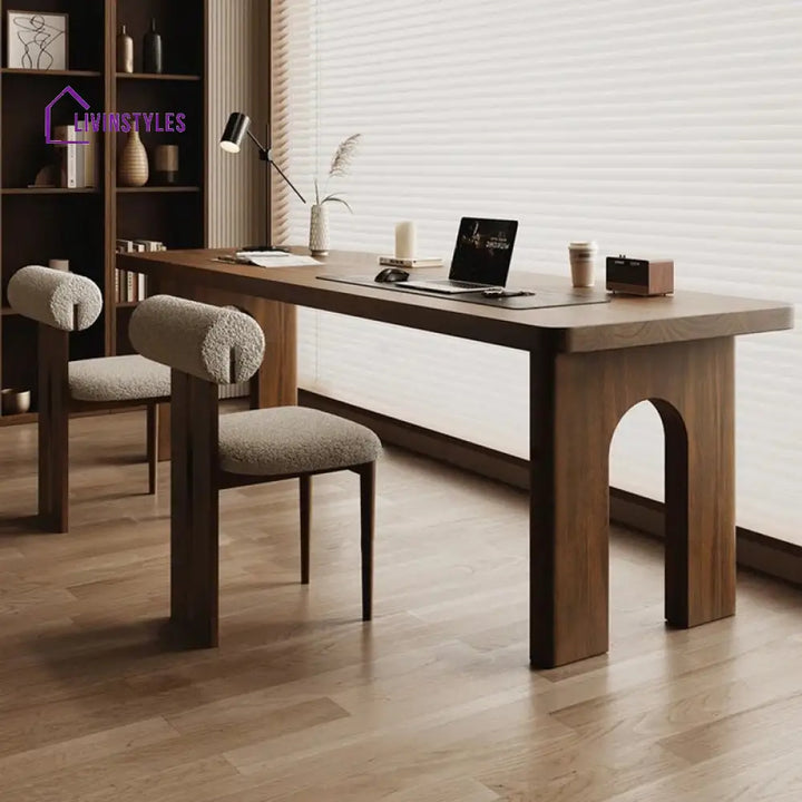 Viktor Solid Wood Study Table for Students