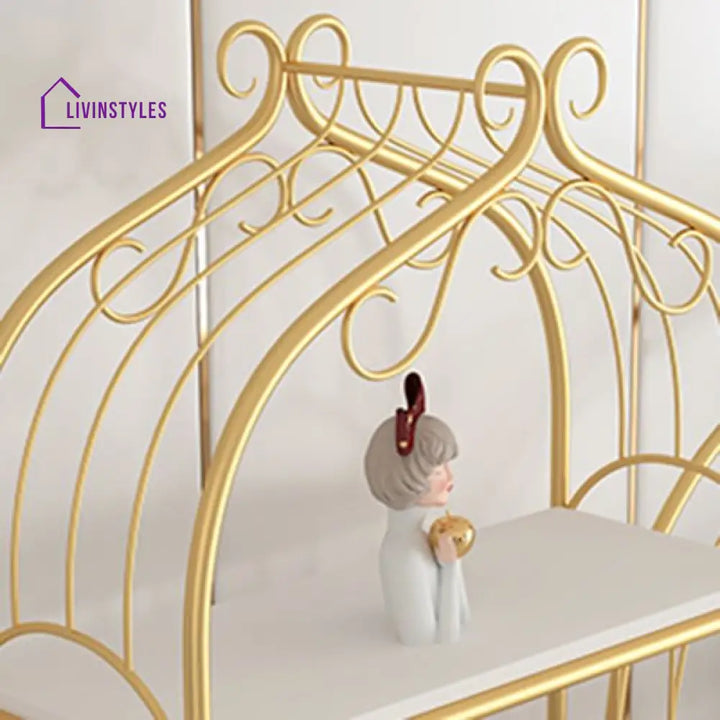 Viktoria Stainless Steel Frame Storage Shelves | Bookshelves