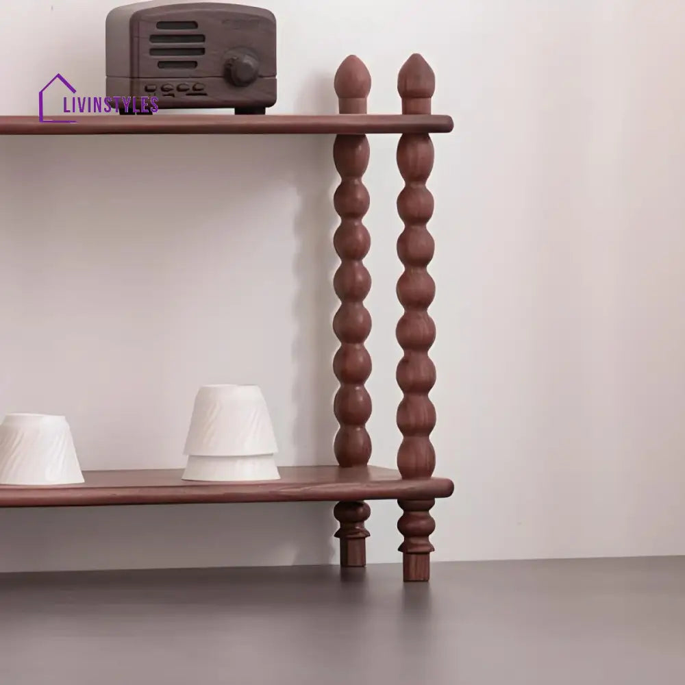 Violetta Solid Wood Storage Shelves