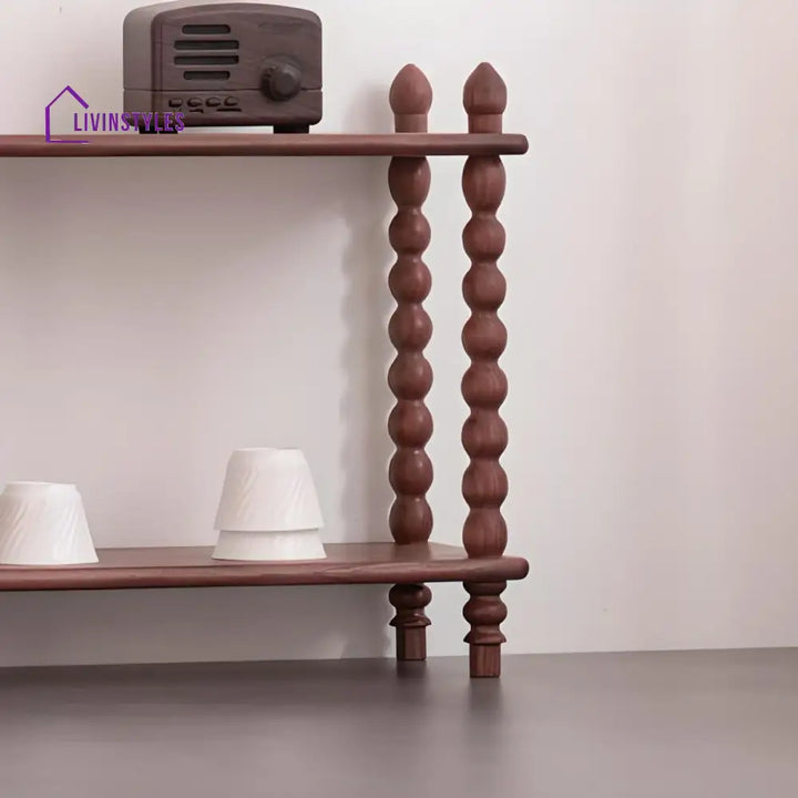 Violetta Solid Wood Storage Shelves