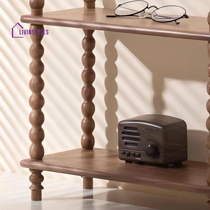 Violetta Solid Wood Storage Shelves