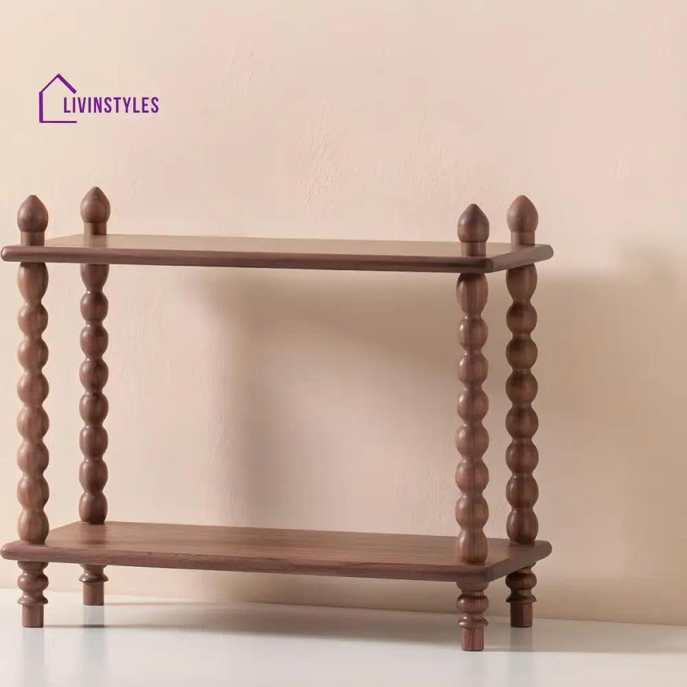 Violetta Solid Wood Storage Shelves