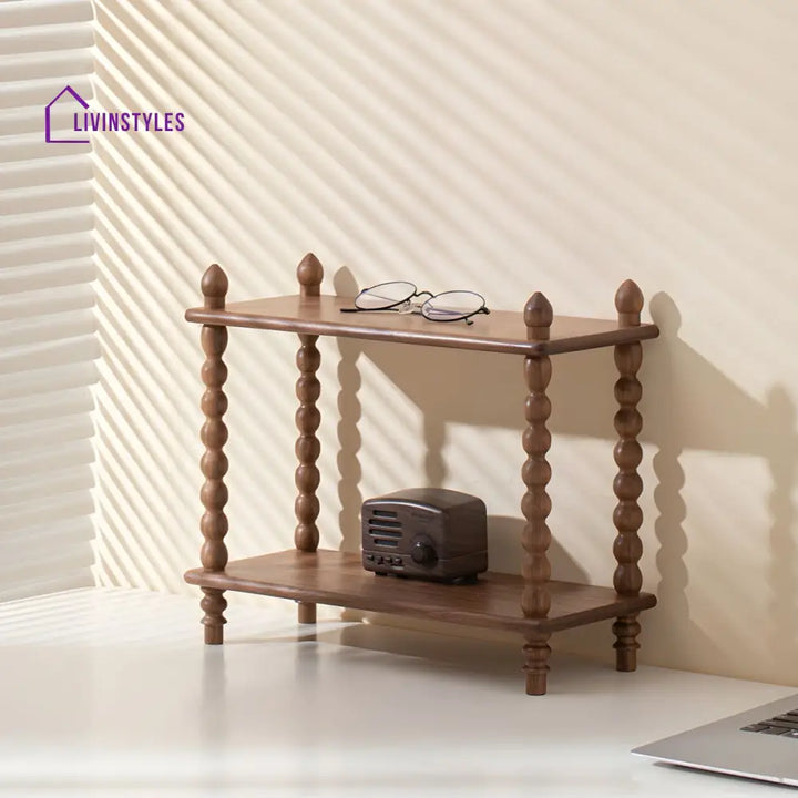 Violetta Solid Wood Storage Shelves