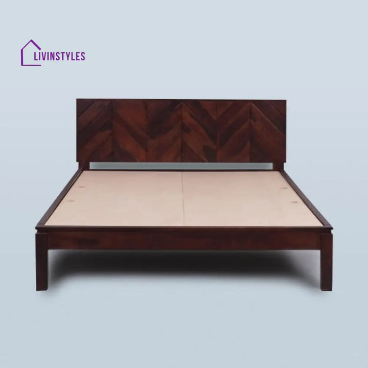 Viraj Non Storage Wooden Bed