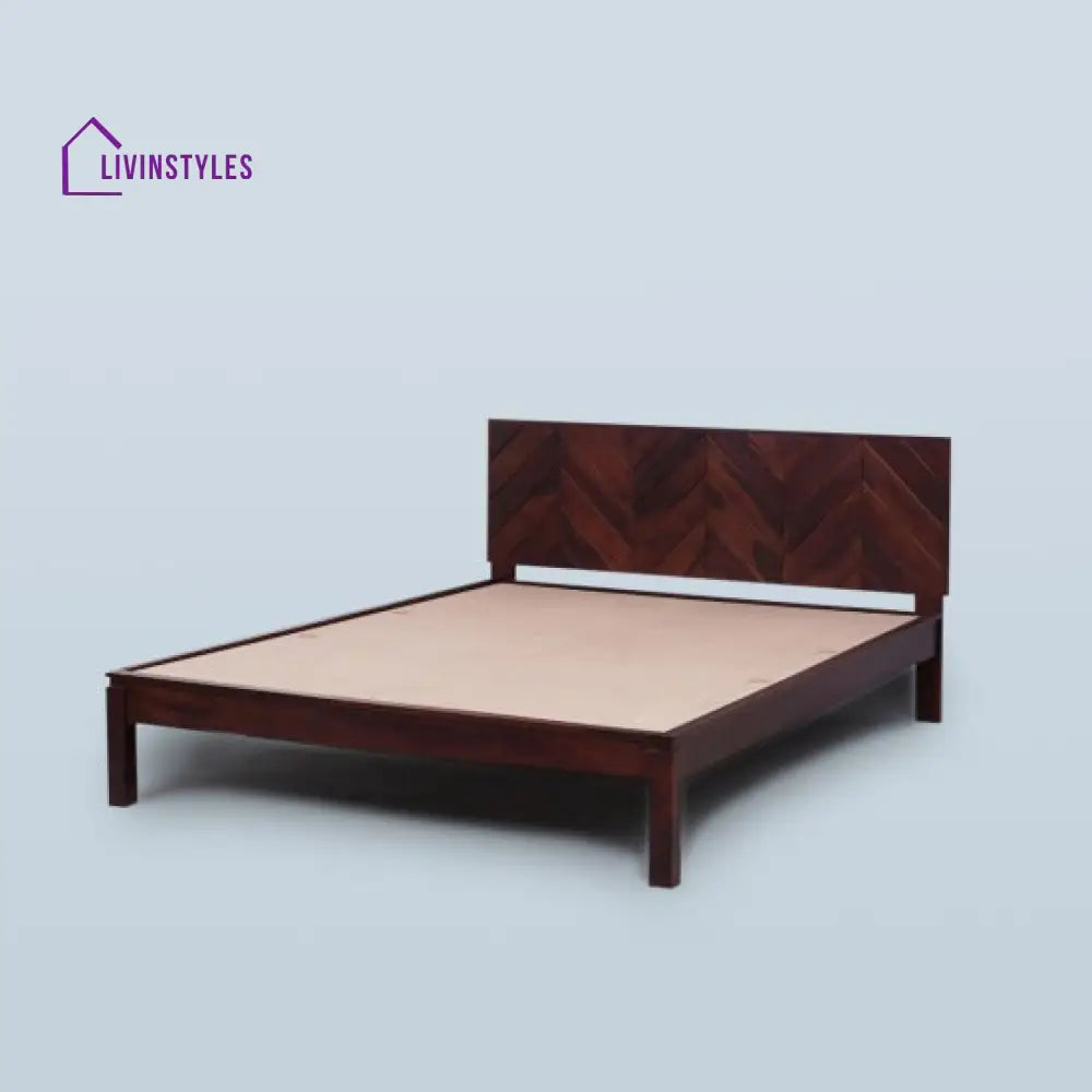Viraj Non Storage Wooden Bed
