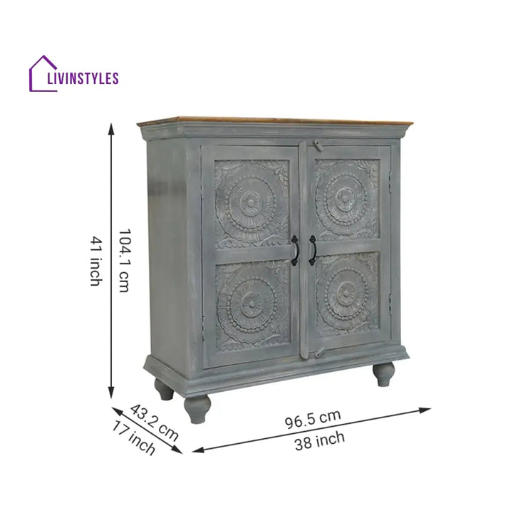 Virat 2 Door Cabinet And Sideboard