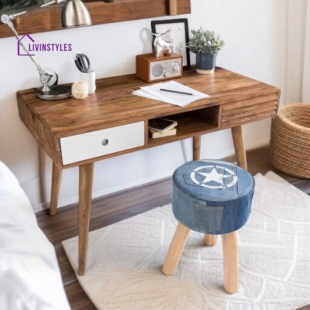 Bionic Solid Wood Study Table