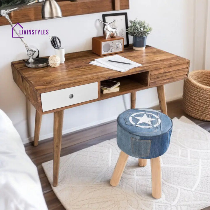 Bionic Solid Wood Study Table