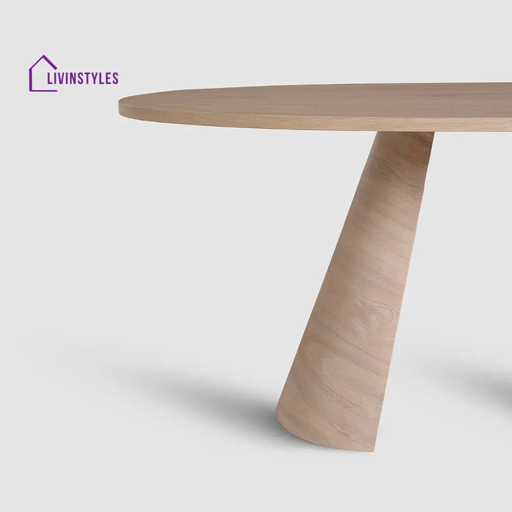 Vitalii Wooden 6 Seater Dining Table Dining Table