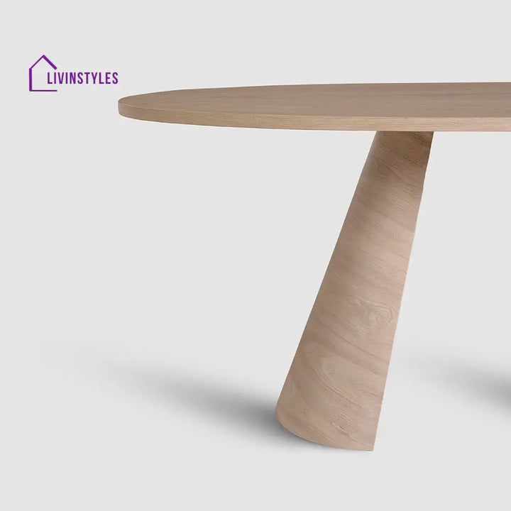 Vitalii Wooden 6 Seater Dining Table Dining Table