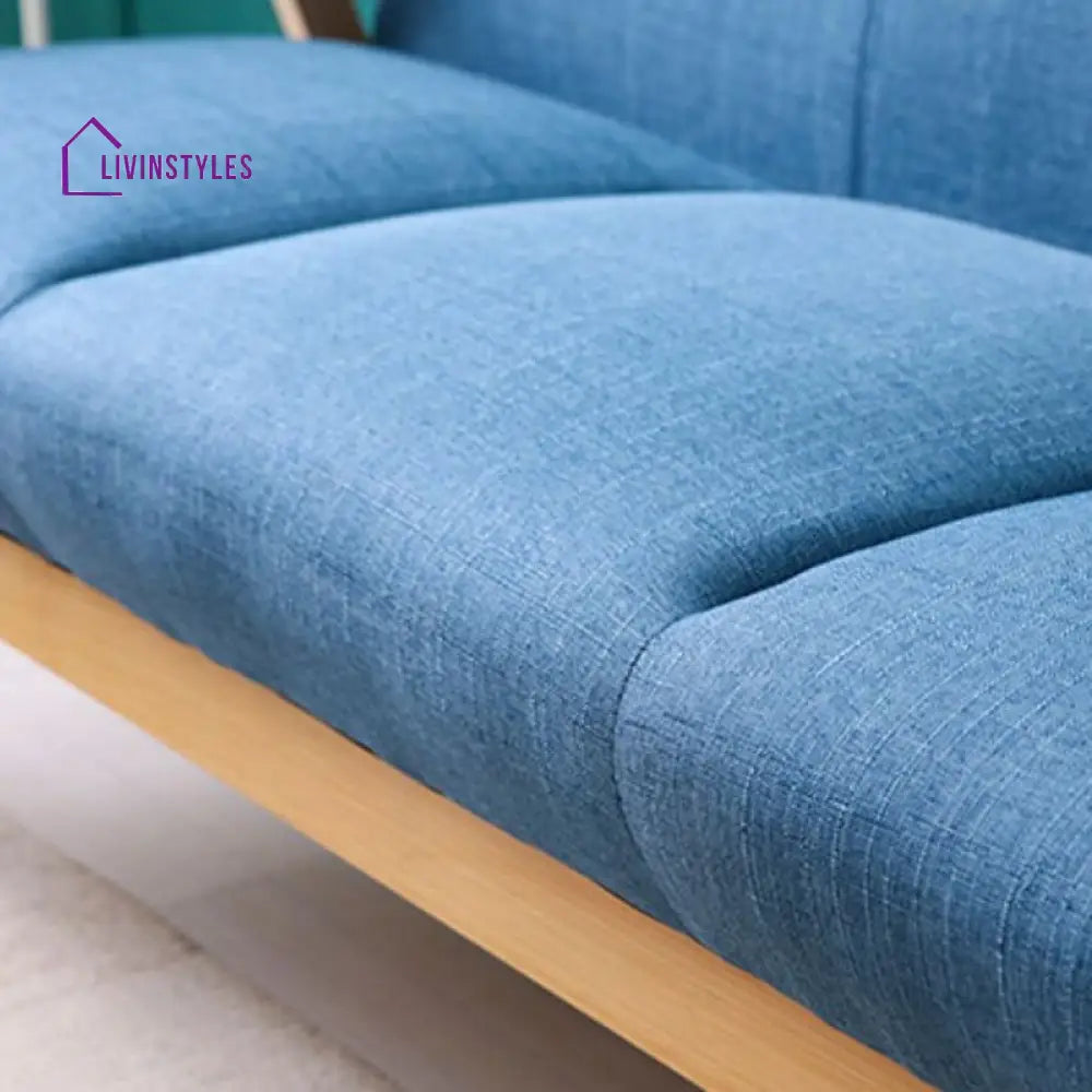 Vitaly Solid Wood Sofa Set | 3 + 2 + 1 Sofa Set for Living Room