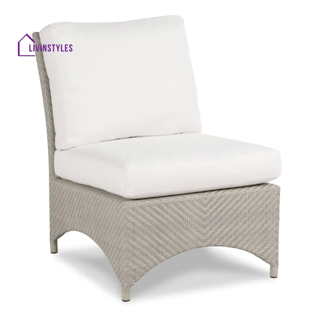 Vito Outdoor Patio Sofa Set 7 seater and 1 Center Table (cream) - Sofa Sets