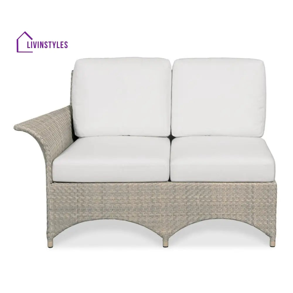 Vito Outdoor Patio Sofa Set 7 seater and 1 Center Table (cream) - Sofa Sets