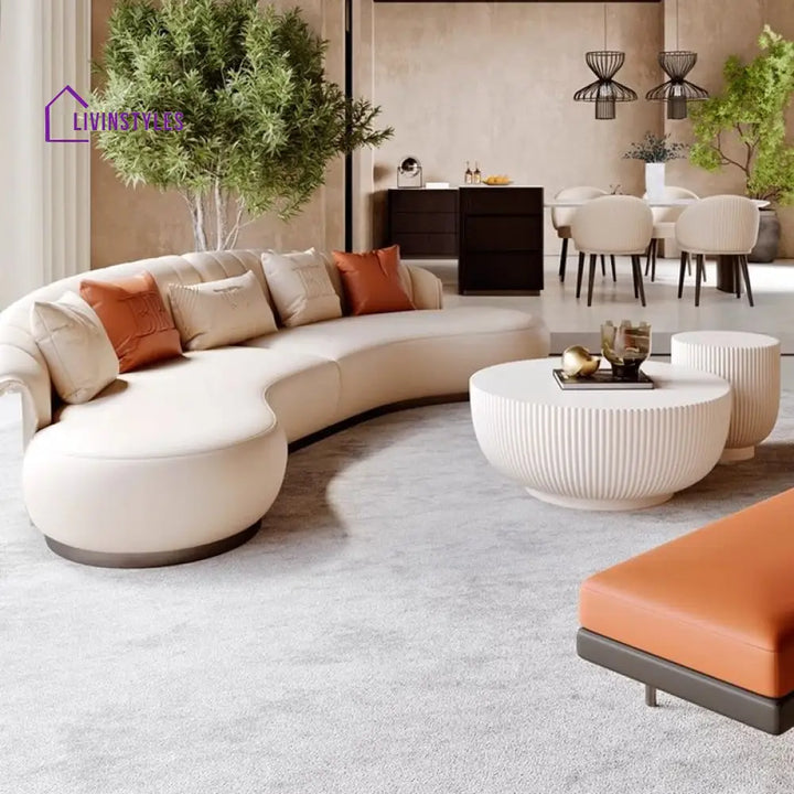 Vivaan MDF Frame Coffee Table for Living Room
