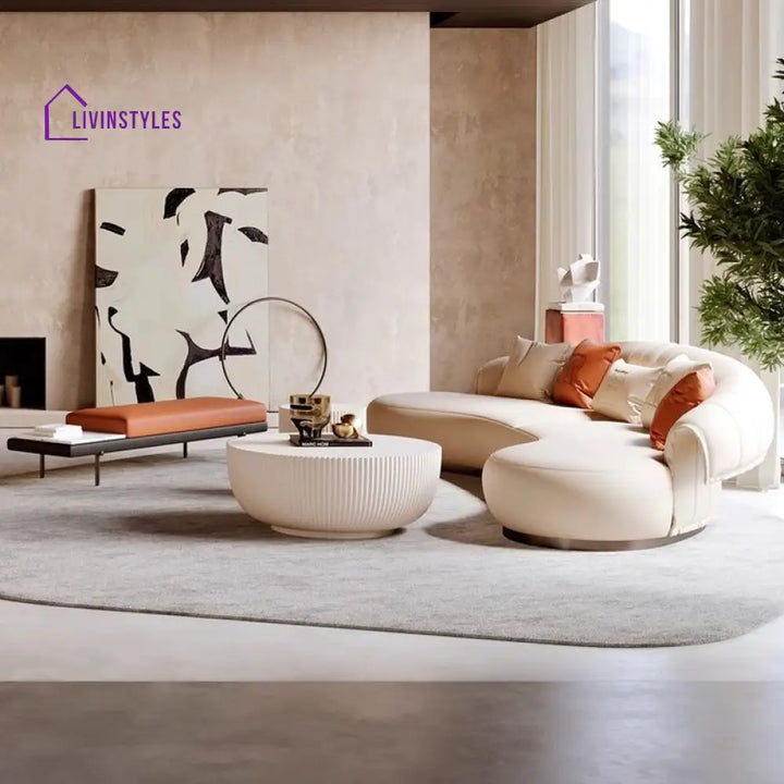 Vivaan MDF Frame Coffee Table for Living Room