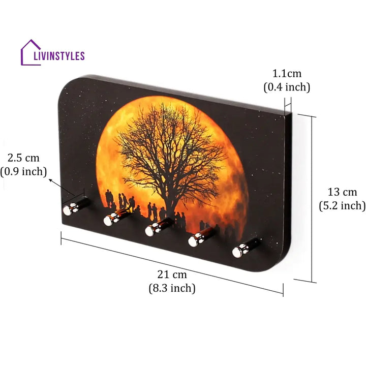 Vivid Art Work Key Holder Keychain Holder Key Holder