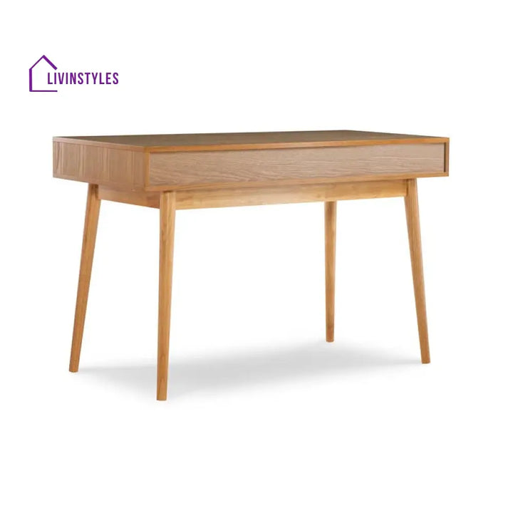 Vladislav Solid Wood Study Table for Students