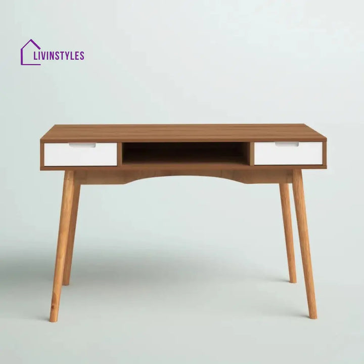 Vladislav Solid Wood Study Table for Students