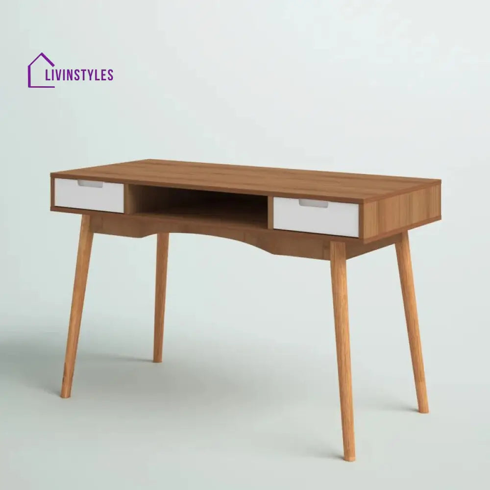 Vladislav Solid Wood Study Table for Students