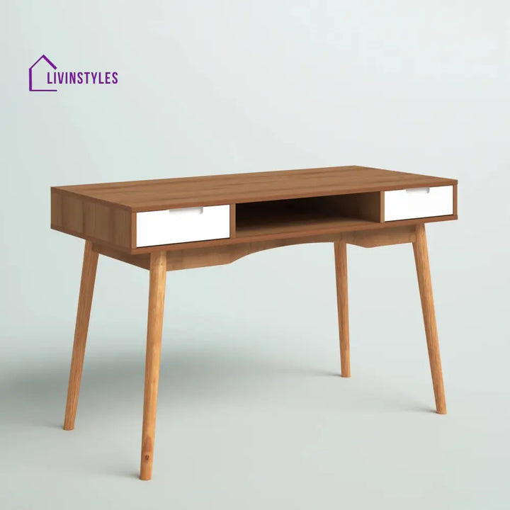 Vladislav Solid Wood Study Table for Students
