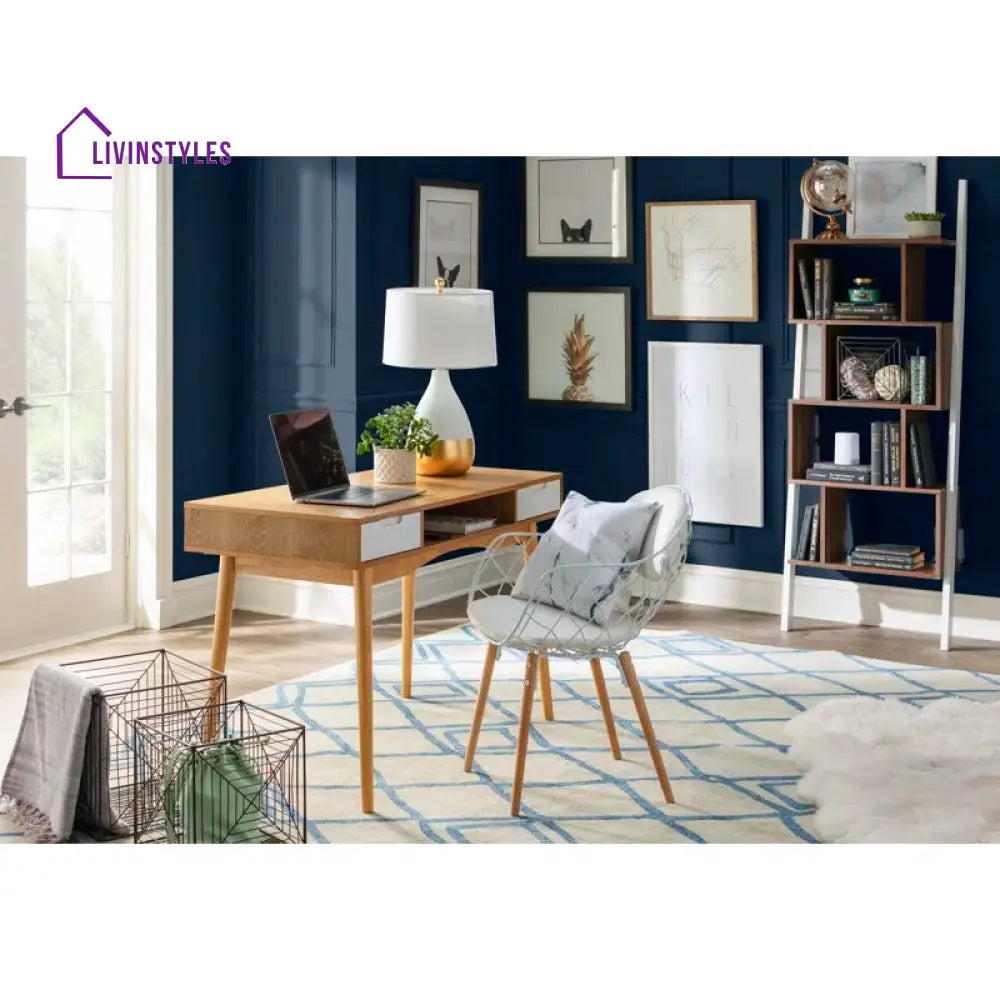 Vladislav Solid Wood Study Table for Students