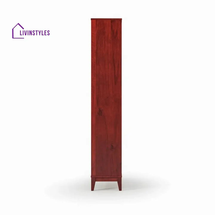 Vladislava Solid Wood Bookshelves | Bookshelf for Living Room | Bedroom | Drawing Room | Study Room