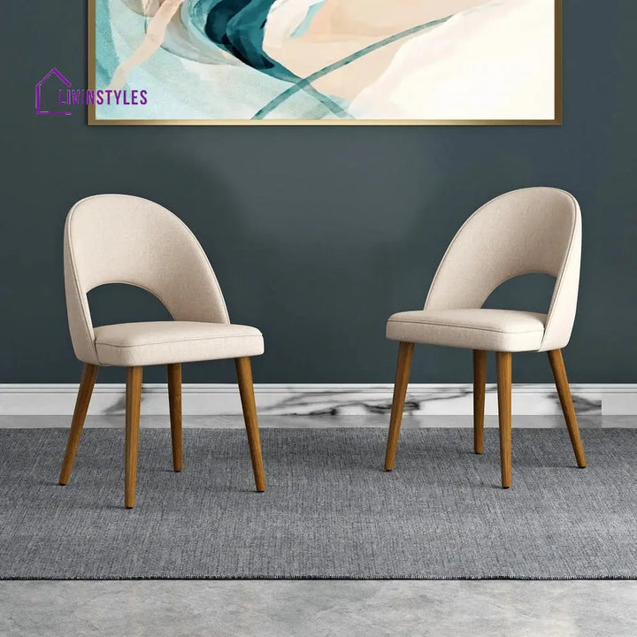 Vladlena Solid Wood Dining Chair