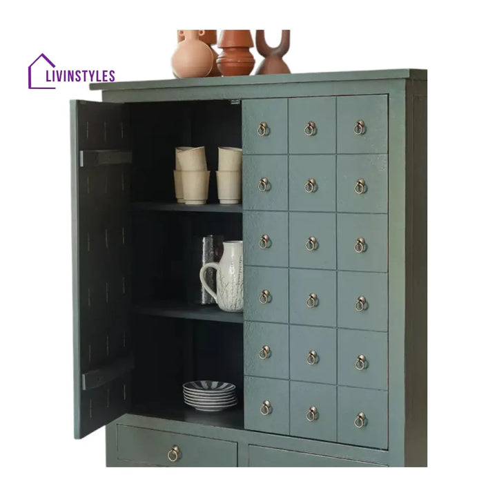 Vrishti Solid Mango Wood Cabinet