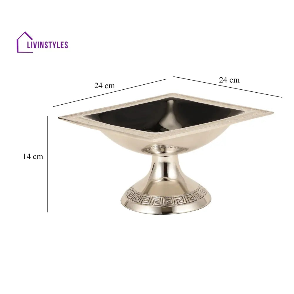 Vs Design Platter Stand In Black Platter