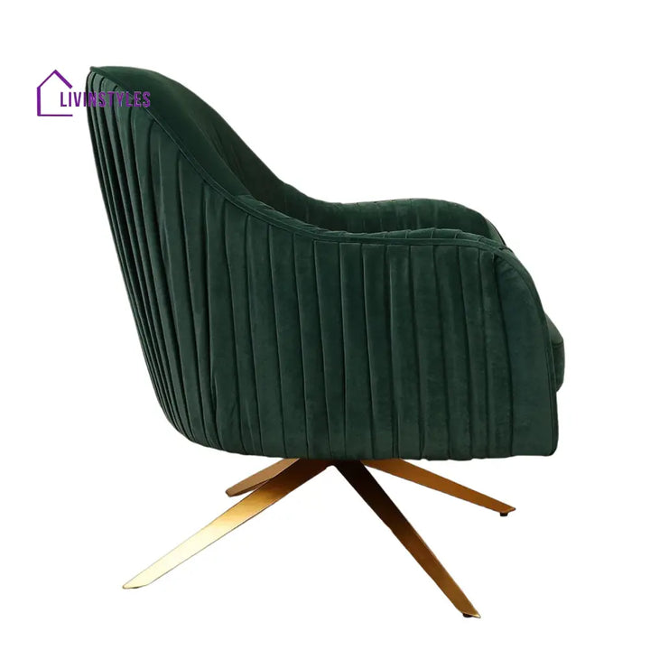 Vyacheslav Green Oasis Lounge Chair Furniture