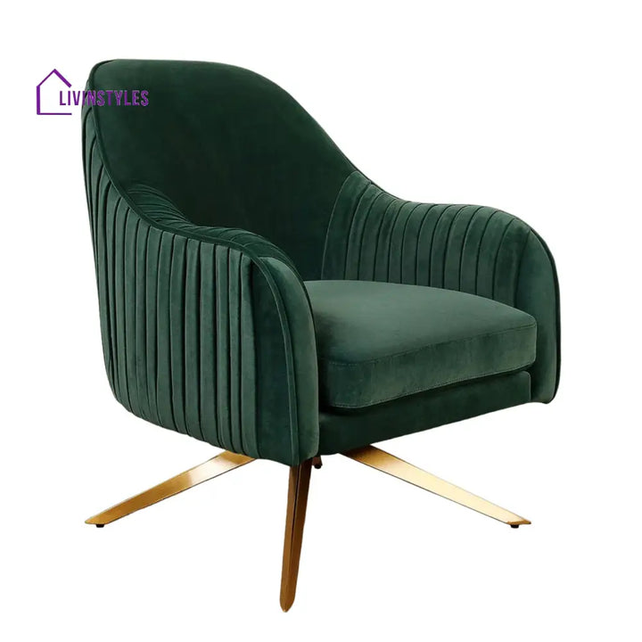 Vyacheslav Green Oasis Lounge Chair Furniture