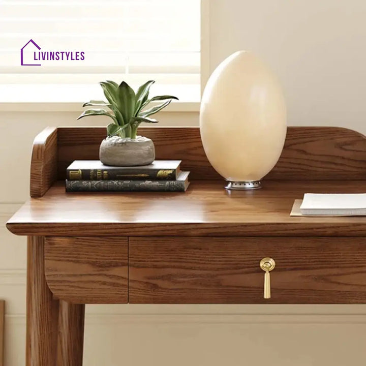 Vyacheslav Solid Wood Study Table for Students
