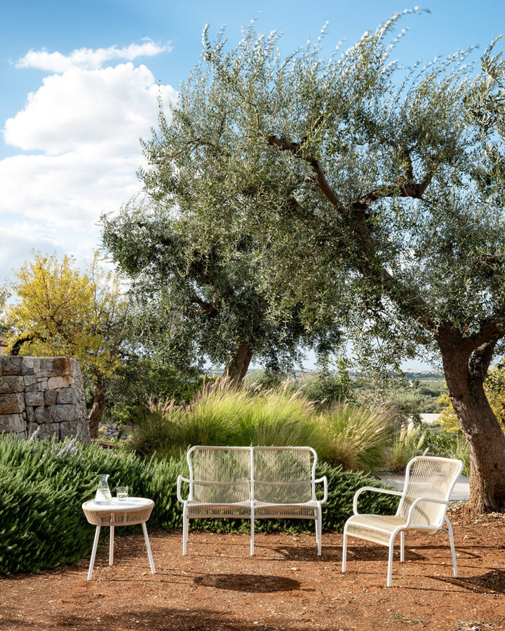 Duncan Outdoor Sofa Set 2 Seater , 2 Single seater and 1 Center Table Set (Beige) Braided & Rope