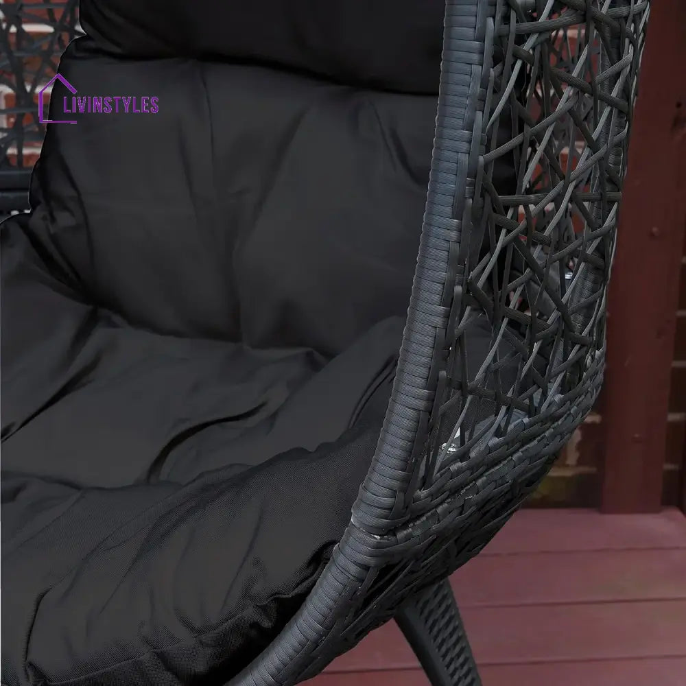 Wafaa Outdoor All-Weather Wicker Egg Chair - Egg Chair
