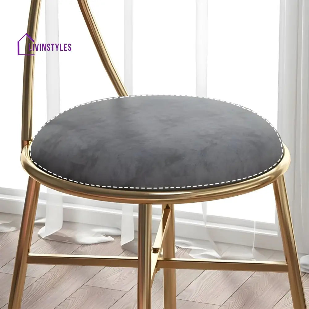 Wamika Living Room Ottoman | Velvet Fabric