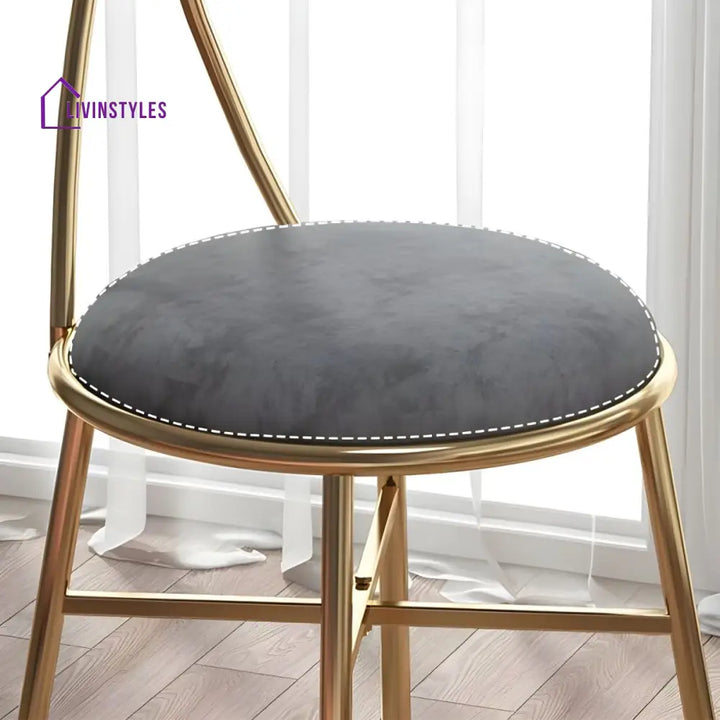 Wamika Living Room Ottoman | Velvet Fabric