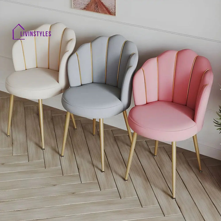 Wamika Metal Dining Chair | Stainless Steel